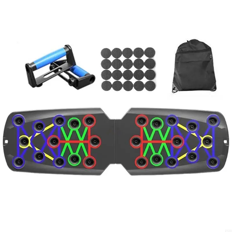 P88E Push up Boards System, Pushup Stand Gym Workout Equipment, Body Building Board