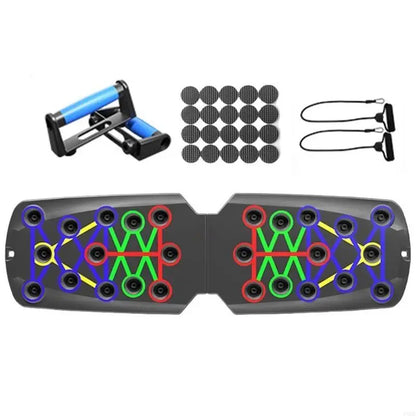 P88E Push up Boards System, Pushup Stand Gym Workout Equipment, Body Building Board