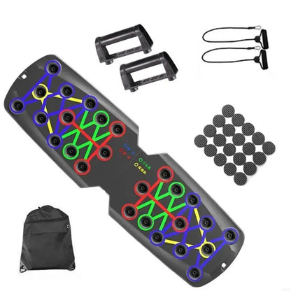 P88E Push up Boards System, Pushup Stand Gym Workout Equipment, Body Building Board