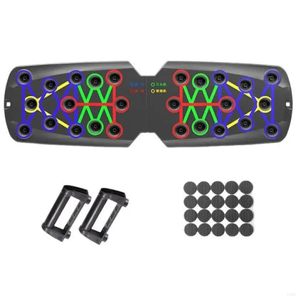 P88E Push up Boards System, Pushup Stand Gym Workout Equipment, Body Building Board