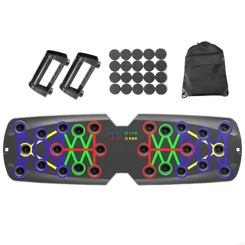 P88E Push up Boards System, Pushup Stand Gym Workout Equipment, Body Building Board