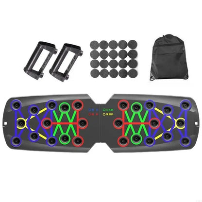 P88E Push up Boards System, Pushup Stand Gym Workout Equipment, Body Building Board