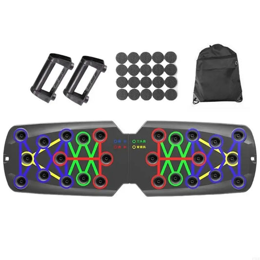 P88E Push up Boards System, Pushup Stand Gym Workout Equipment, Body Building Board