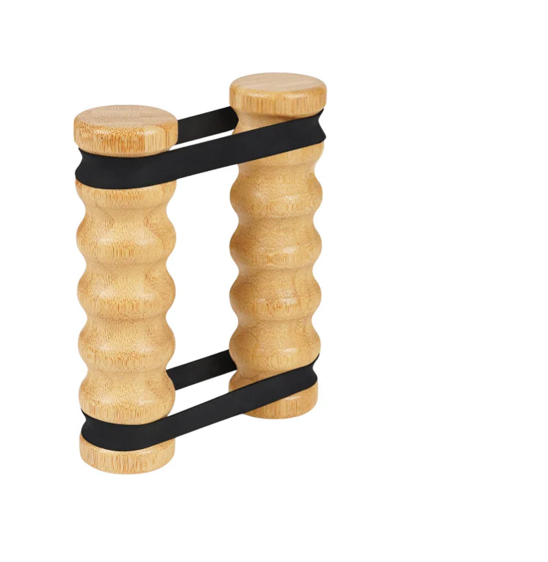 Rip Stick Efficient Upper Body Workout Equipment Home Gym, Adjustable Resistance Bands with Wooden Handles, Portable Exercise Equipment, Joint-Friendly, 8 Rip Stick Bands Included