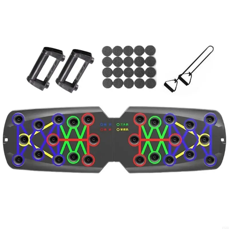 P88E Push up Boards System, Pushup Stand Gym Workout Equipment, Body Building Board