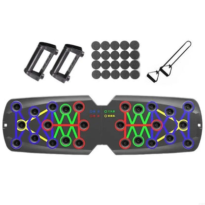 P88E Push up Boards System, Pushup Stand Gym Workout Equipment, Body Building Board