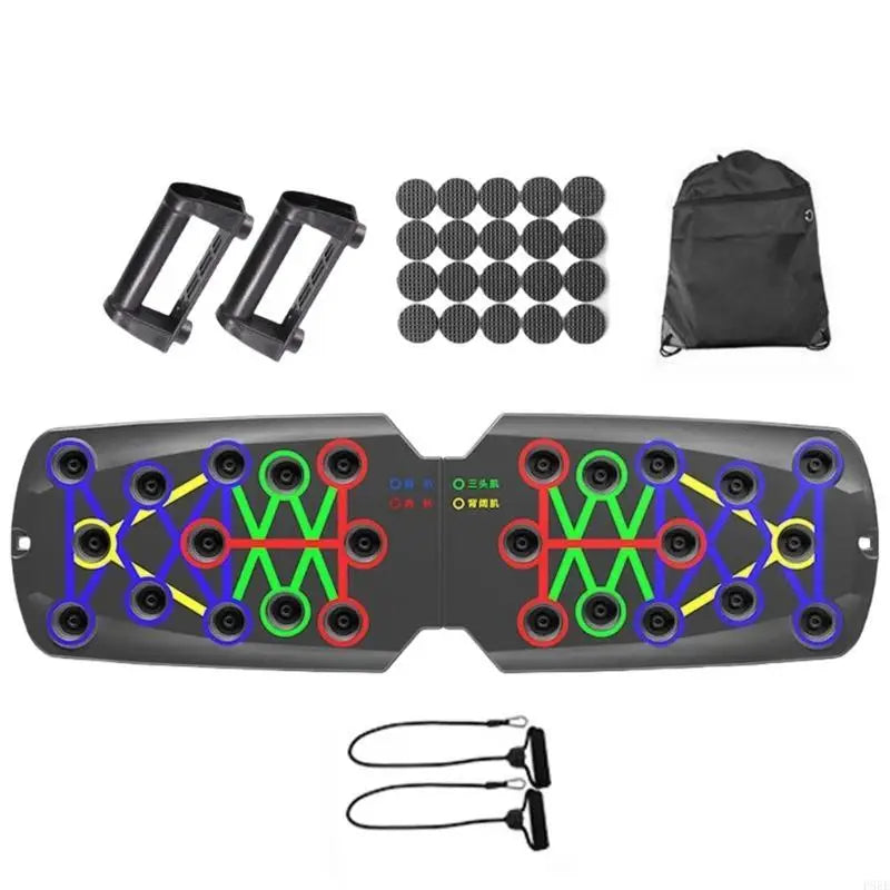 P88E Push up Boards System, Pushup Stand Gym Workout Equipment, Body Building Board