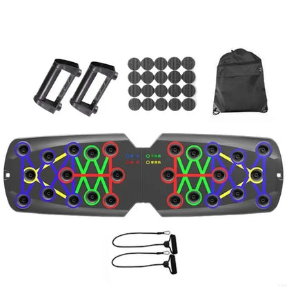 P88E Push up Boards System, Pushup Stand Gym Workout Equipment, Body Building Board