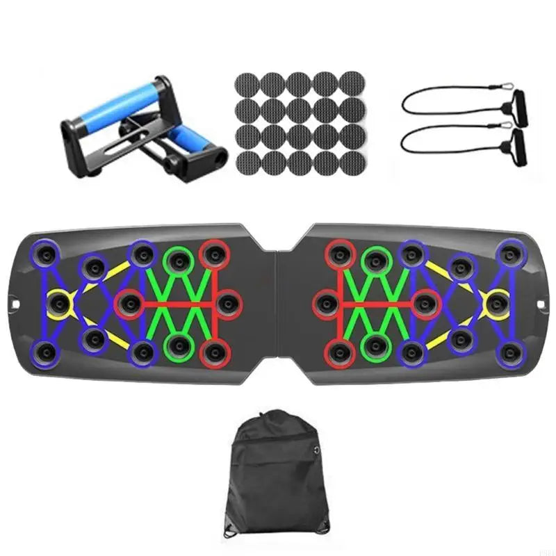 P88E Push up Boards System, Pushup Stand Gym Workout Equipment, Body Building Board