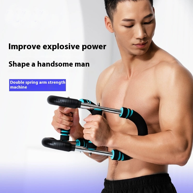 Multi-Functional U-Shaped Arm Strengthener Chest Trainer Adjustable Forearm Strength Exerciser Home Gym Equipment Bodybuilding